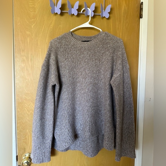 Theory Sweaters - Theory Karenia sweater cashmere brown purple